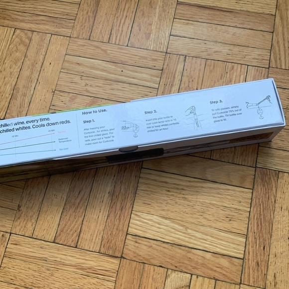 3/$20 Corkcicle Wine Chiller Stick - Picture 3 of 4